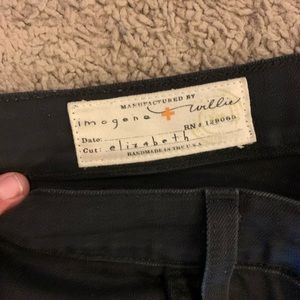 Imogene and Willie Elizabeth high rise jeans.